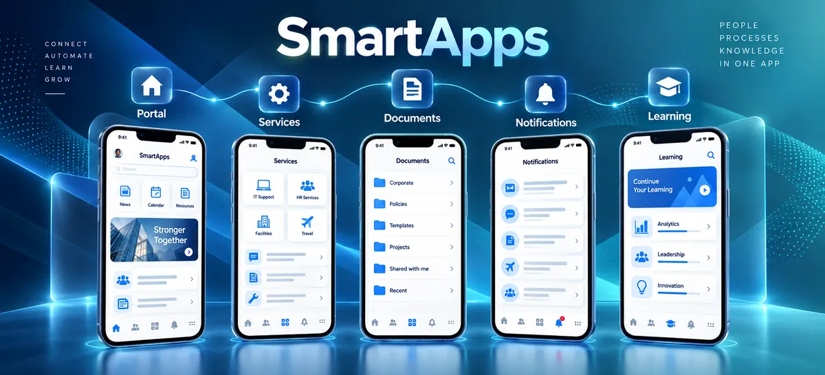 SmartApps: portal, services, documents, notifications and learning